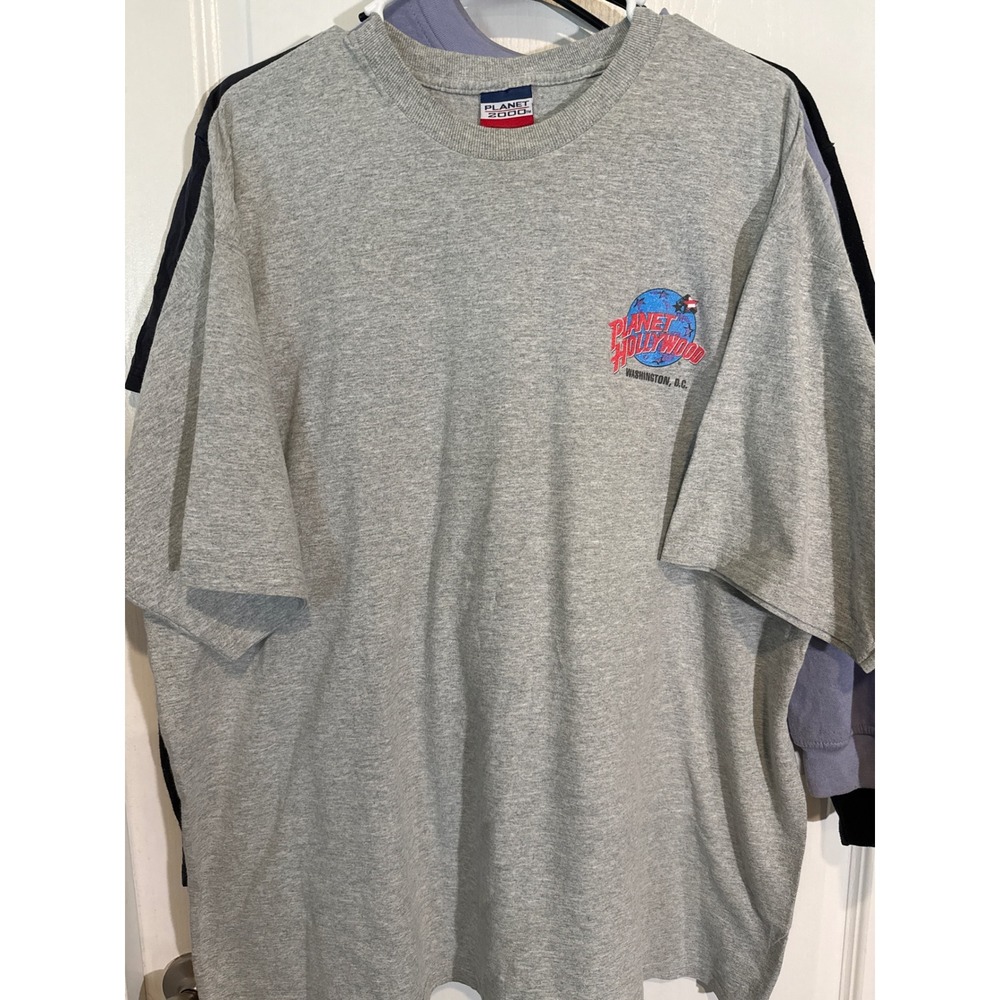 Vintage Planet Hollywood Washington DC T Shirt Uncle Sam Graphic XXL